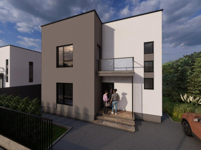 Casa moderna, design deosebit- ideala pentru o familie - Comision 0%